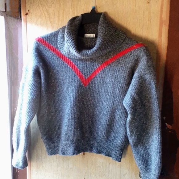Sandro turtleneck knit sweater - Picture 1 of 2